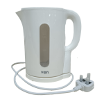 Von VKCL17CDK Cordless Kettle, 1.7L - White