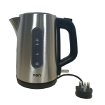 Von VKCL17SDX Cordless Kettle, 1.7L - Stainless Steel