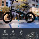 Gotrax 20" Folding Electric Bike